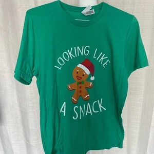 Women's "Looking Like A Snack" Short Sleeve Graphic T-Shirt - Sz. L